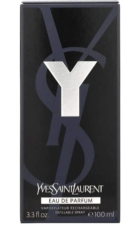 YVES SAINT LAURENT Y Eau De Parfum Spray FOR MEN 3.3 Oz / 100 ml BRAND NEW ITEM!